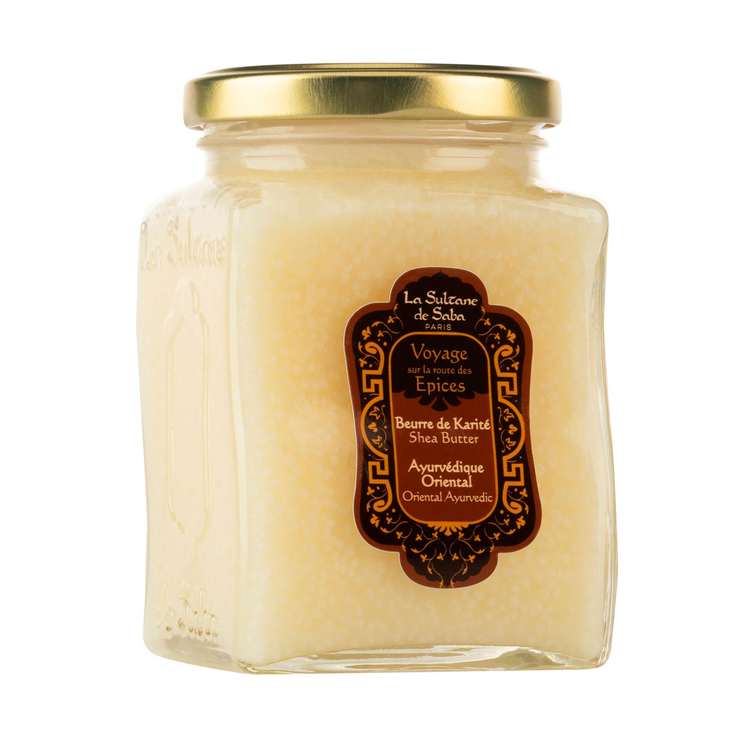Масло ореха карите Аюрведа La Sultane De Saba Shea Butter Ayurvedic Amber Vanilla Patchouli 300 мл