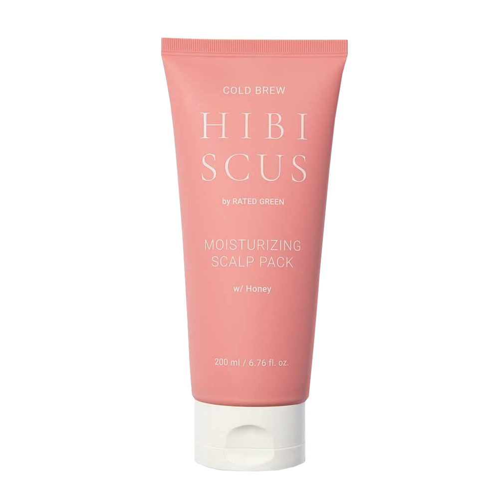 Питательная маска для повреждённых волос с соком гибискуса RATED GREEN Hibiscus Moisturizing Scalp Pack 200мл