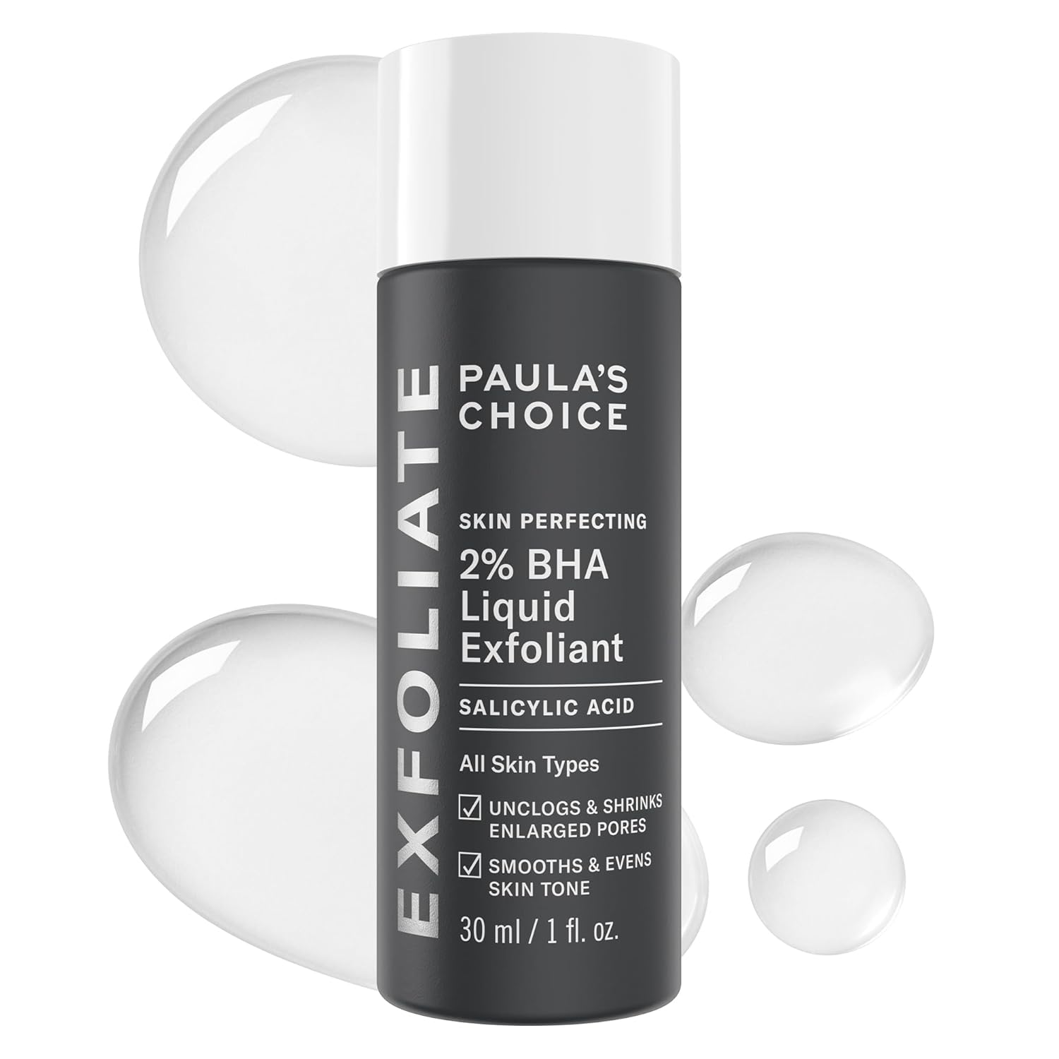 Эксфолиант-тоник с салициловой кислотой Paula's Choice Skin Perfecting 2% BHA Liquid 30ml