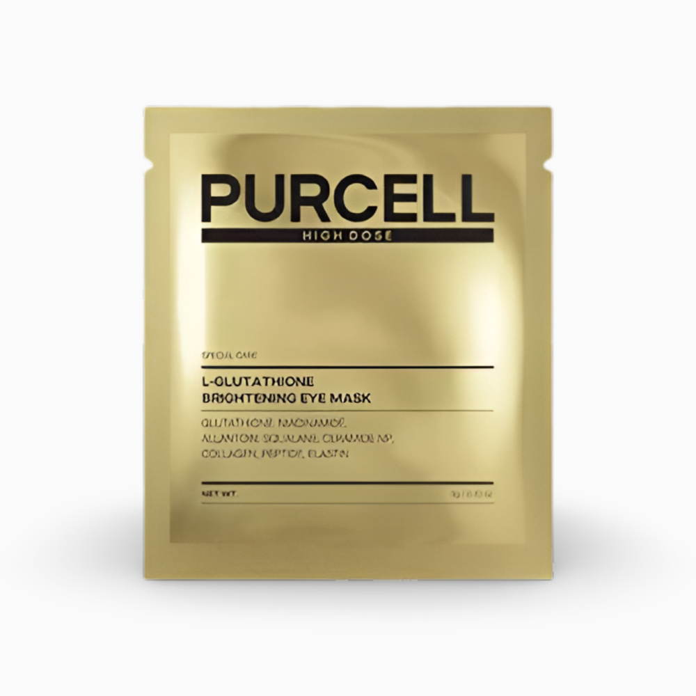 Осветляющие патчи под глаза с глутатионом Purcell L-Glutathione Brightening Eye Mask 6пар