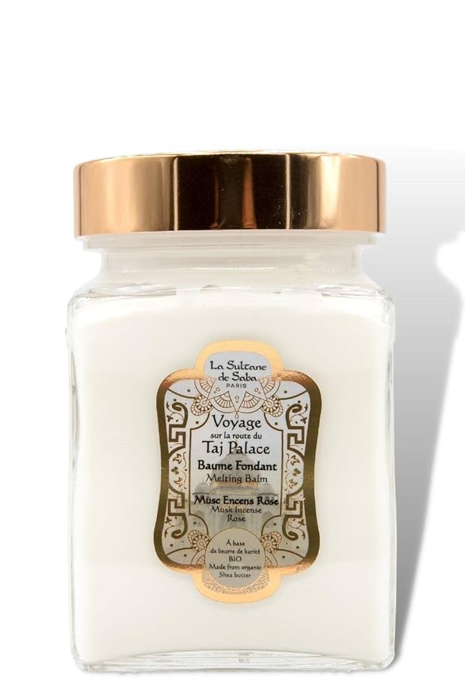 Бальзам для тела Мускус Ладан Роза La Sultane De Saba Baume Fondant Musk Encens Rose  300мл