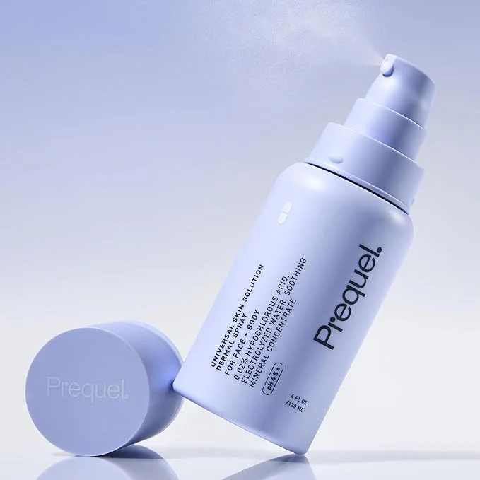Спрей с хлорноватистой кислотой Prequel Skin TRAVEL UNIVERSAL SKIN SOLUTION DERMAL SPRAY 60ml