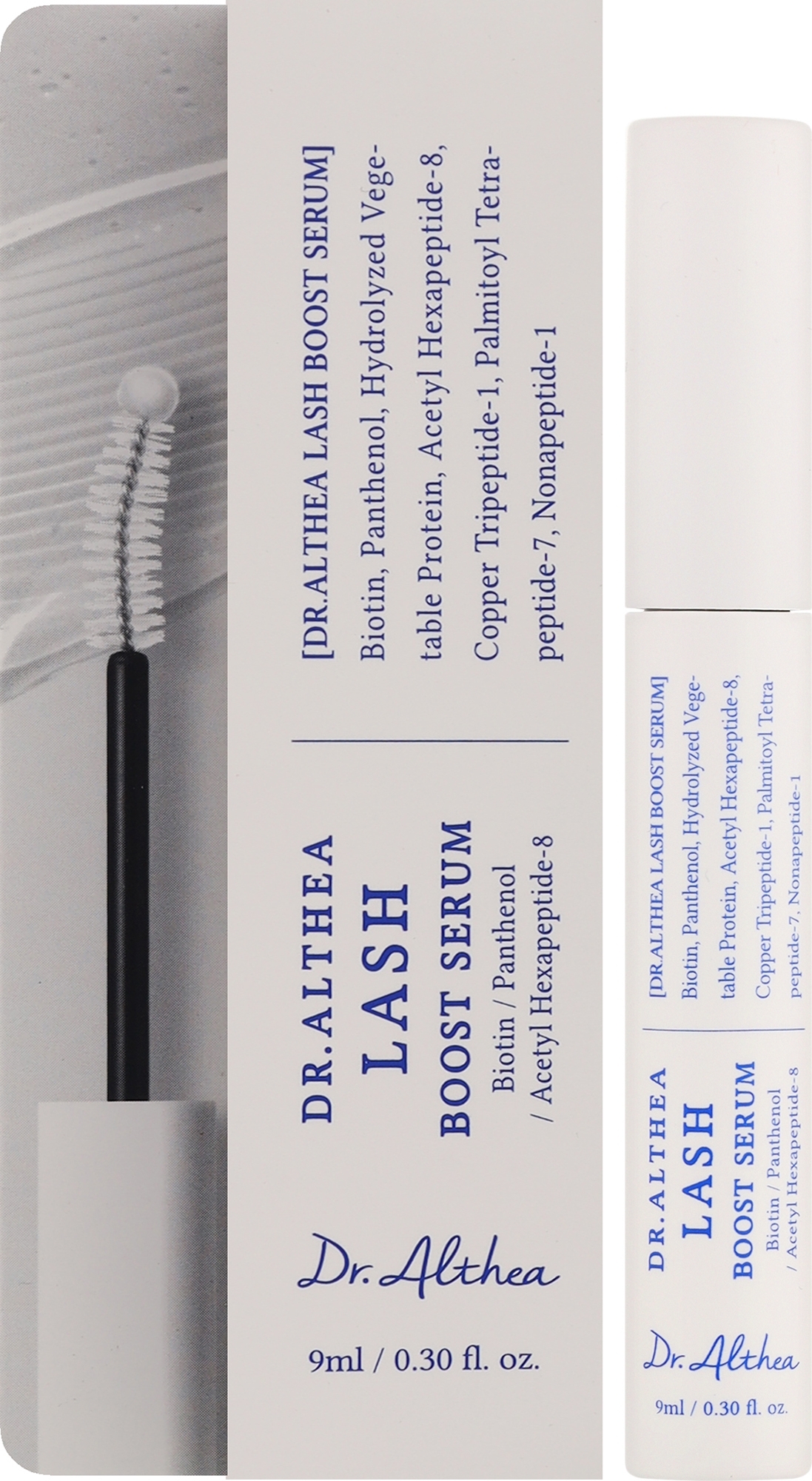 Сыворотка для роста ресниц с пептидами Dr. Althea Eye Lash Boost Serum 9ml