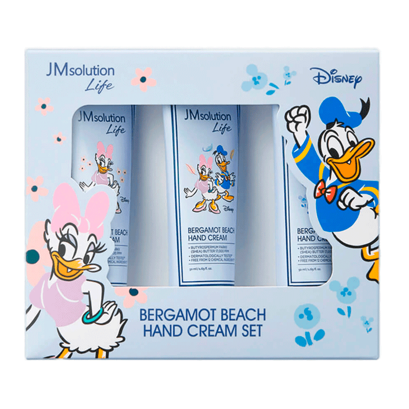 Подарочный набор кремов для рук с  ароматом бергамота JMsolution Bergamot Beach Hand Cream Set
