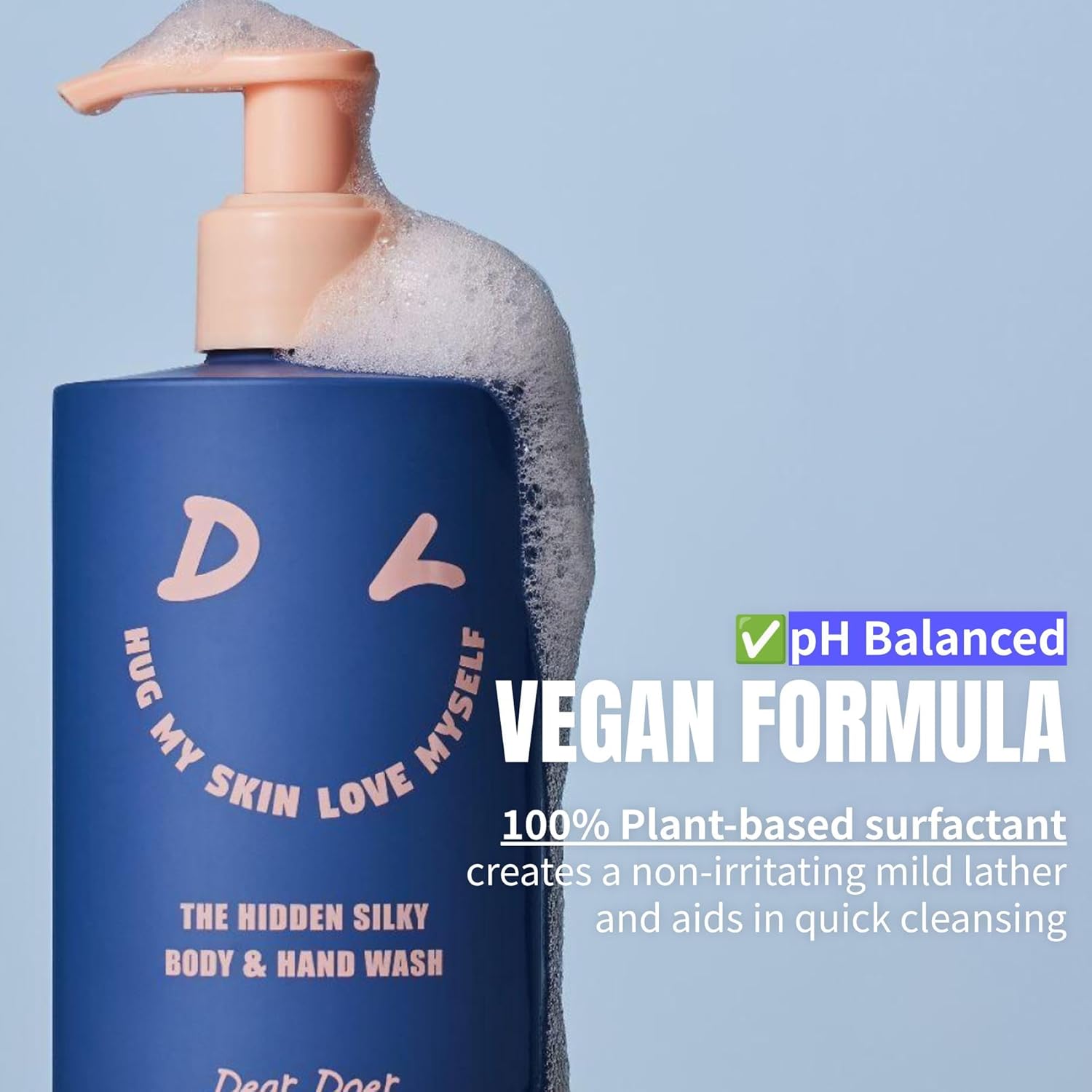 Гель для душа с ароматом амбры и жасмина The Hidden Silky Body & Hand Wash 300ml
