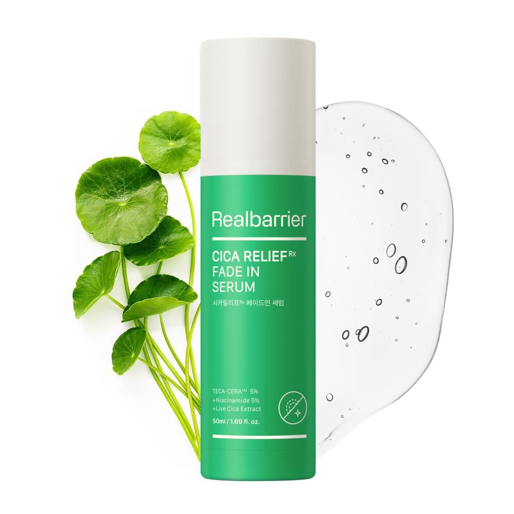 Лёгкая барьерная сыворотка с липосомами Real Barrier Cica Relief Fade In Serum 50мл