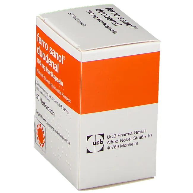 Двухвалентное железо Ferro Sanol Duodenal 50 капс.