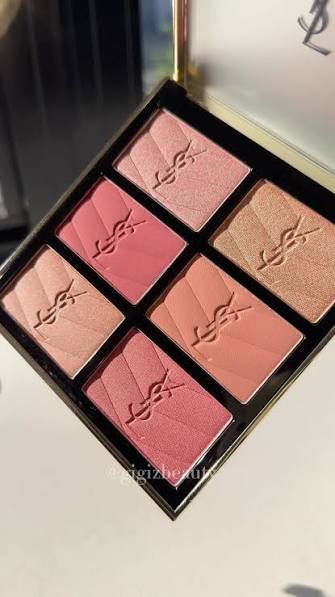 Yves Saint Laurent лимитированная палетка для лица YSL Brewed Reflections Couture Face Palette