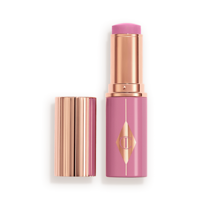 Кремовые румяна в стике Charlotte Tilbury Unreal Blush Stick оттенок Pretty Glow