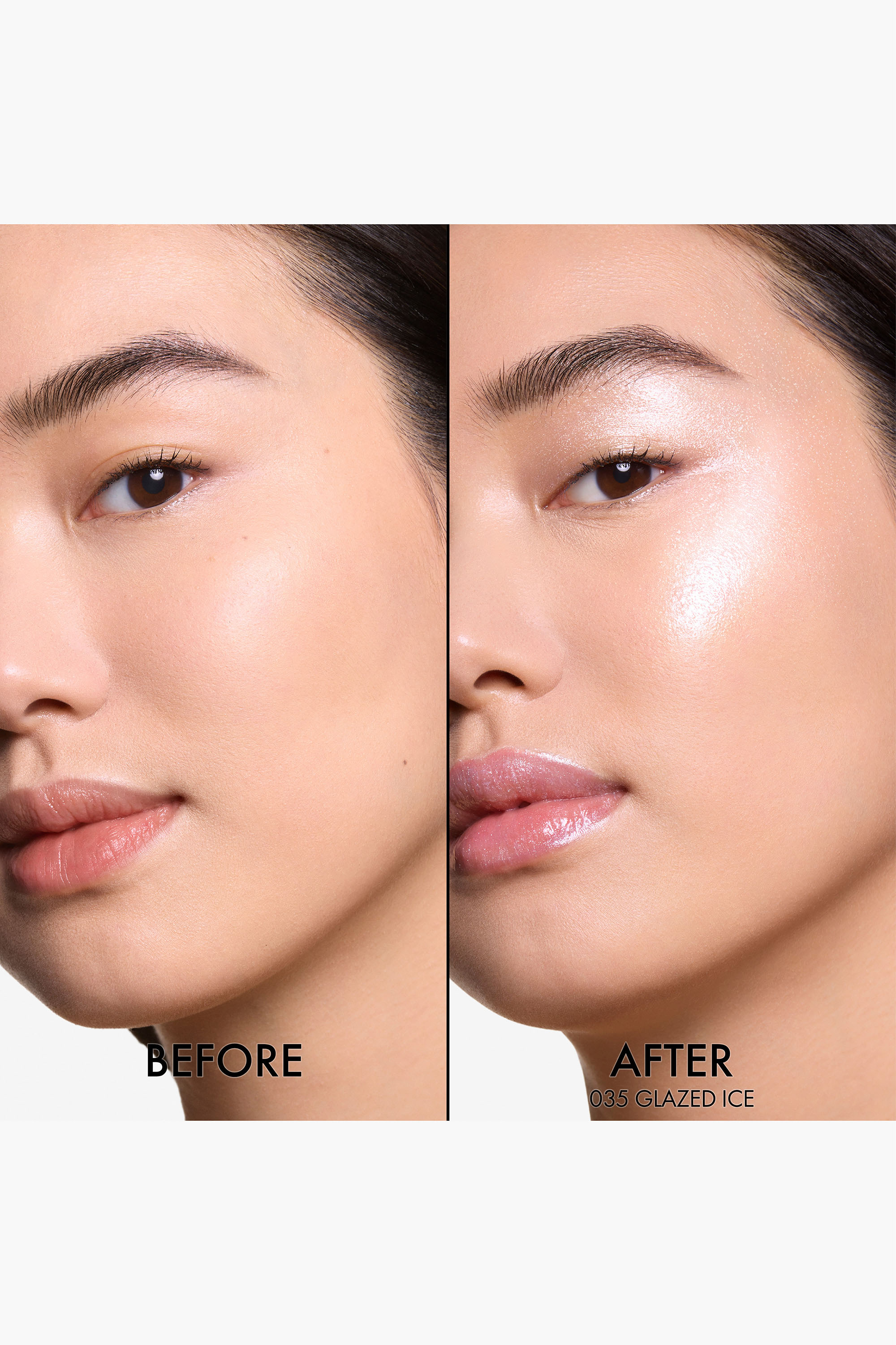 Хайлайтер в стике Dior Glassy Glow Stick Multi-Use Stick Highlighter Balm оттенок 035 Glazed ice