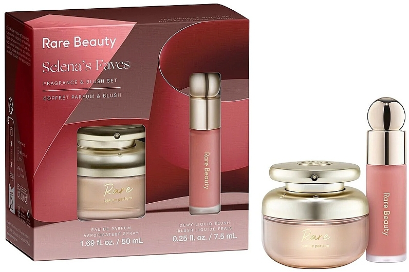 Набор румяна и парфюм Rare Beauty by Selena Gomez Mini Fragrance & Blush Set