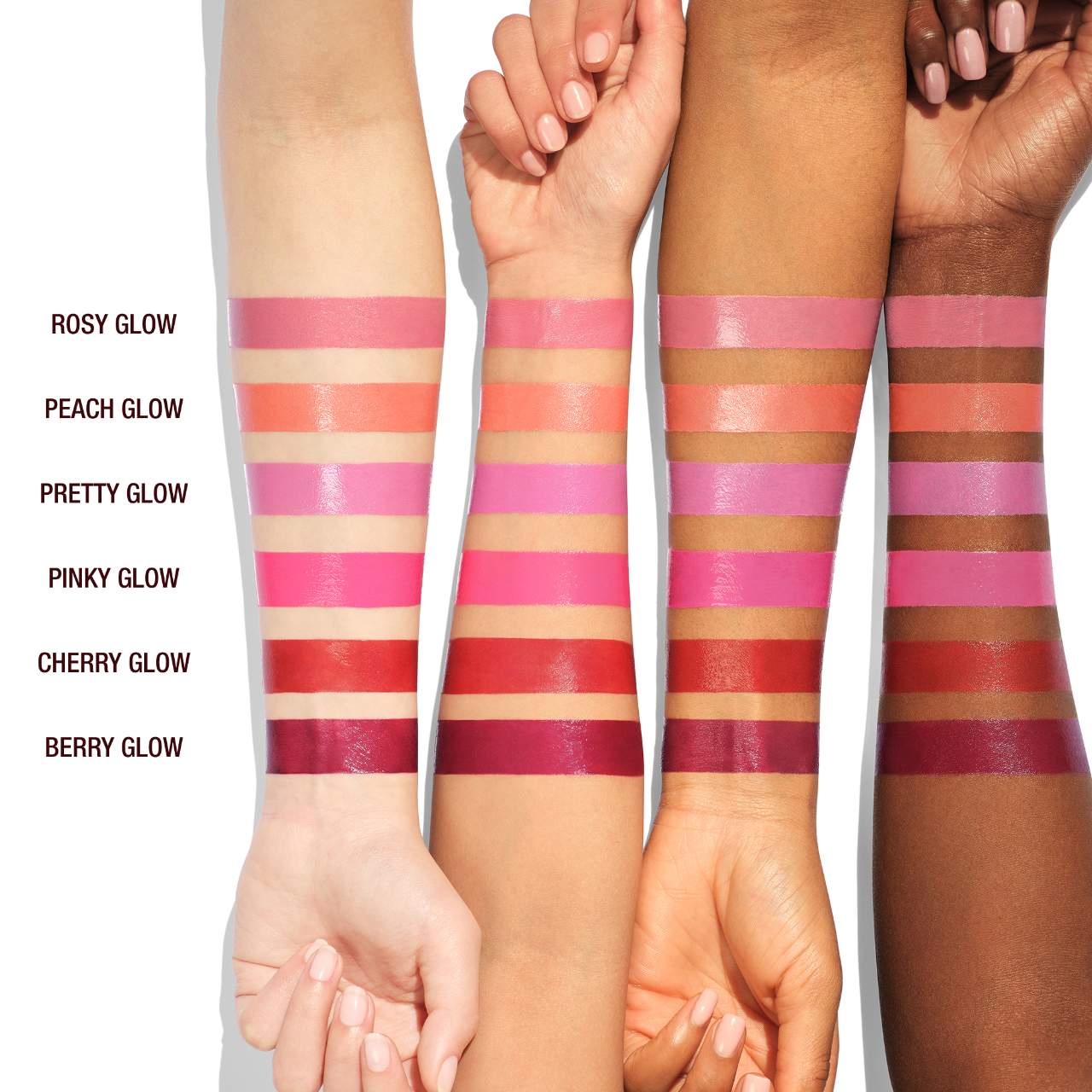 Кремовые румяна в стике Charlotte Tilbury Unreal Blush Stick оттенок Rosy Glow