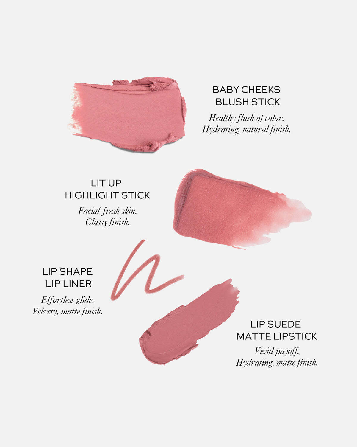 Лимитированный набор для макияжа Westman Atelier Mini Petal Edition Cheek And Lip Gift Set