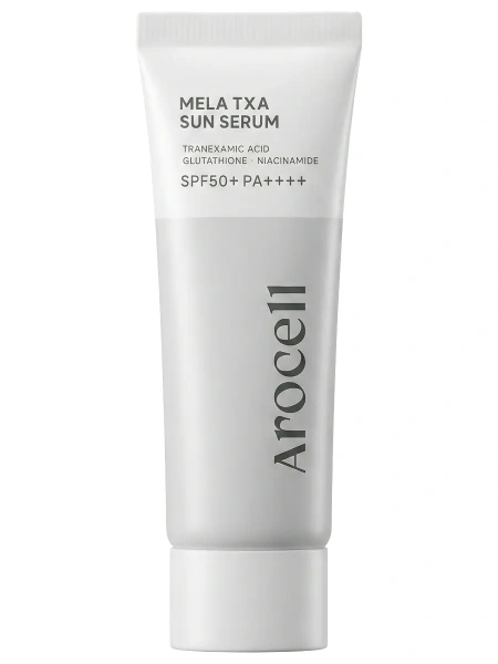 Солнцезащитная сыворотка с транексамовой кислотой Arocell SPF50 Mela TXA Sun Serum 40ml