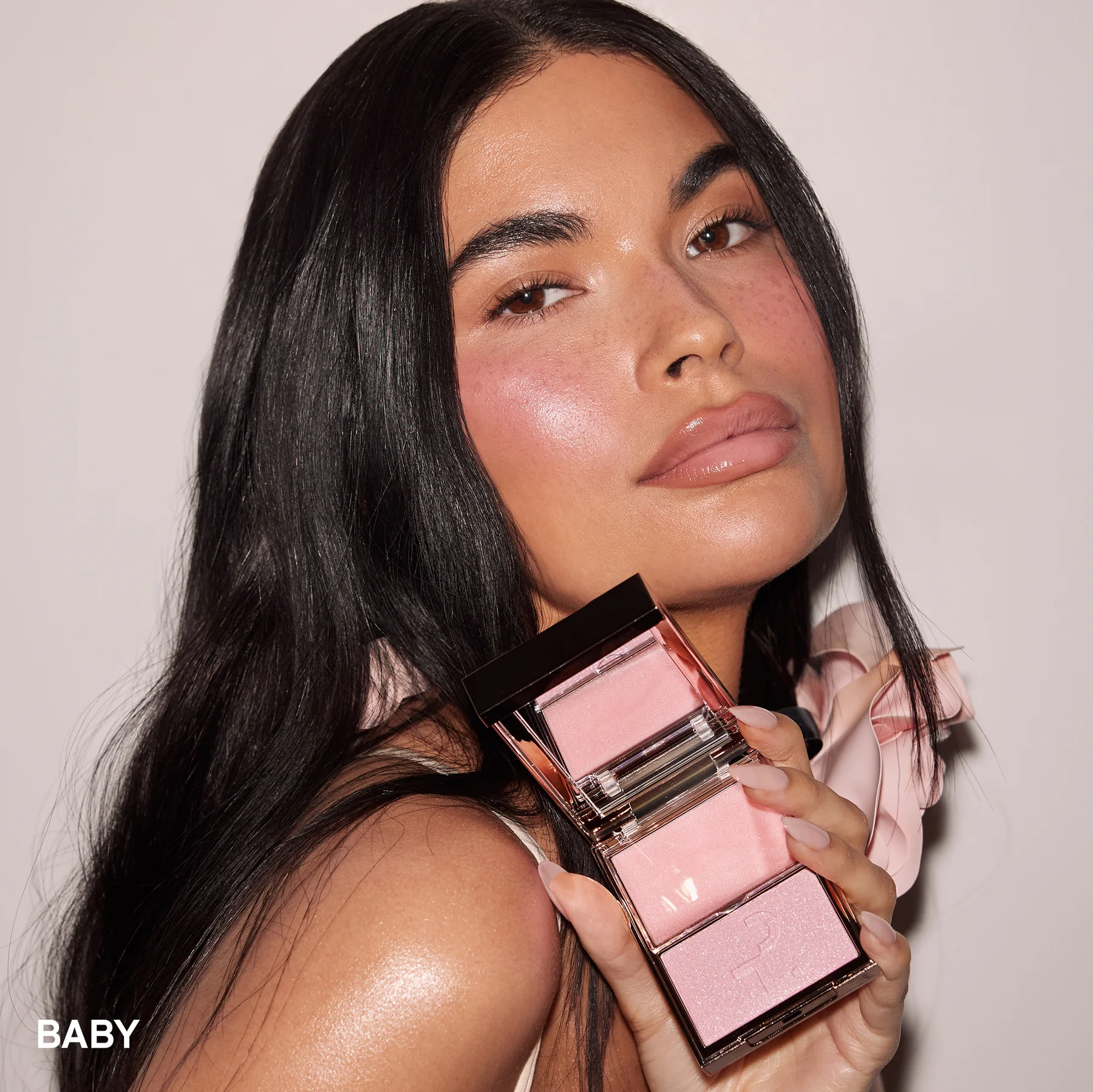 Палетка PATRICK TA Highlighter Cream & Powder Duo оттенок Baby