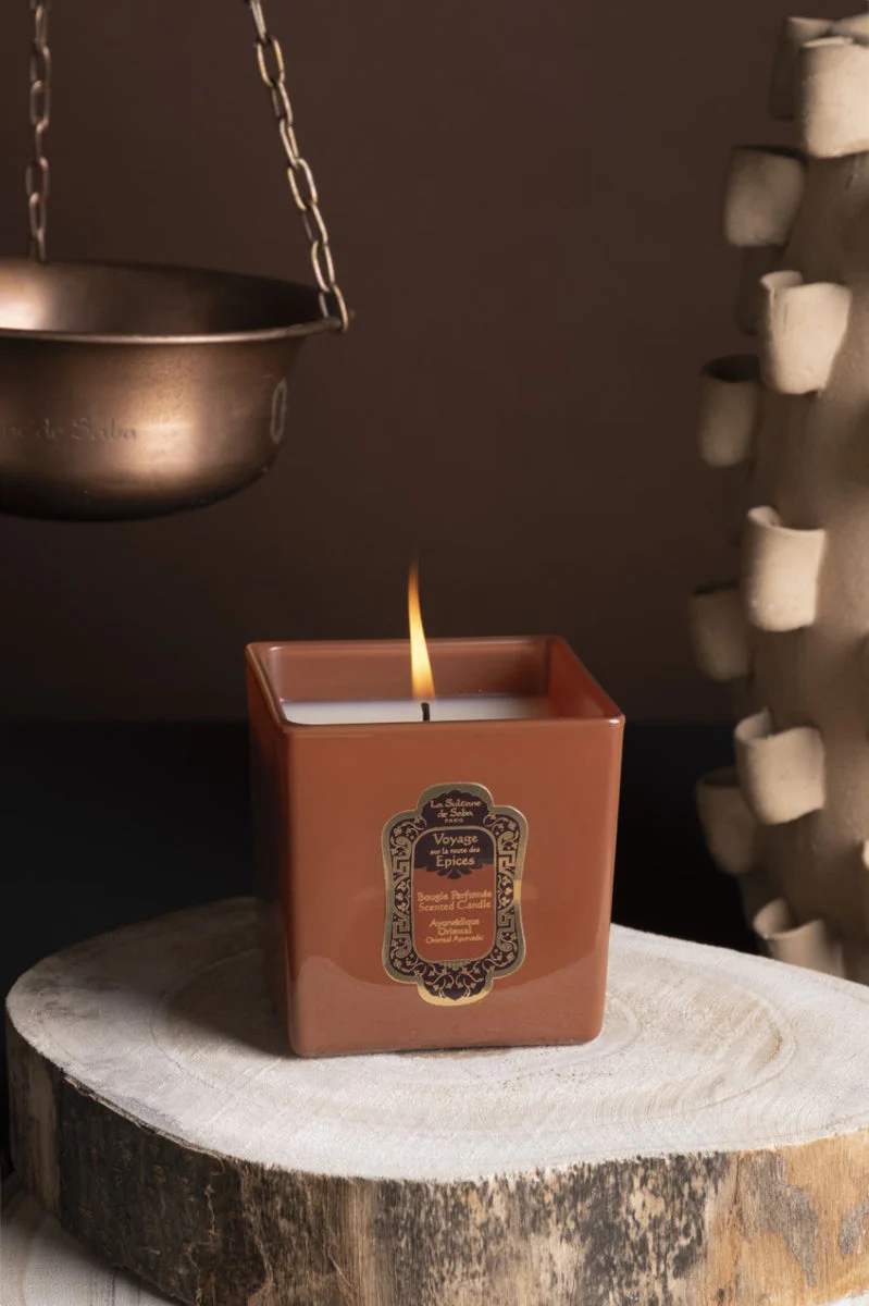 Свеча ароматическая Аюрведа La Sultane de Saba Fragrance Candle Ayurvedue 200гр