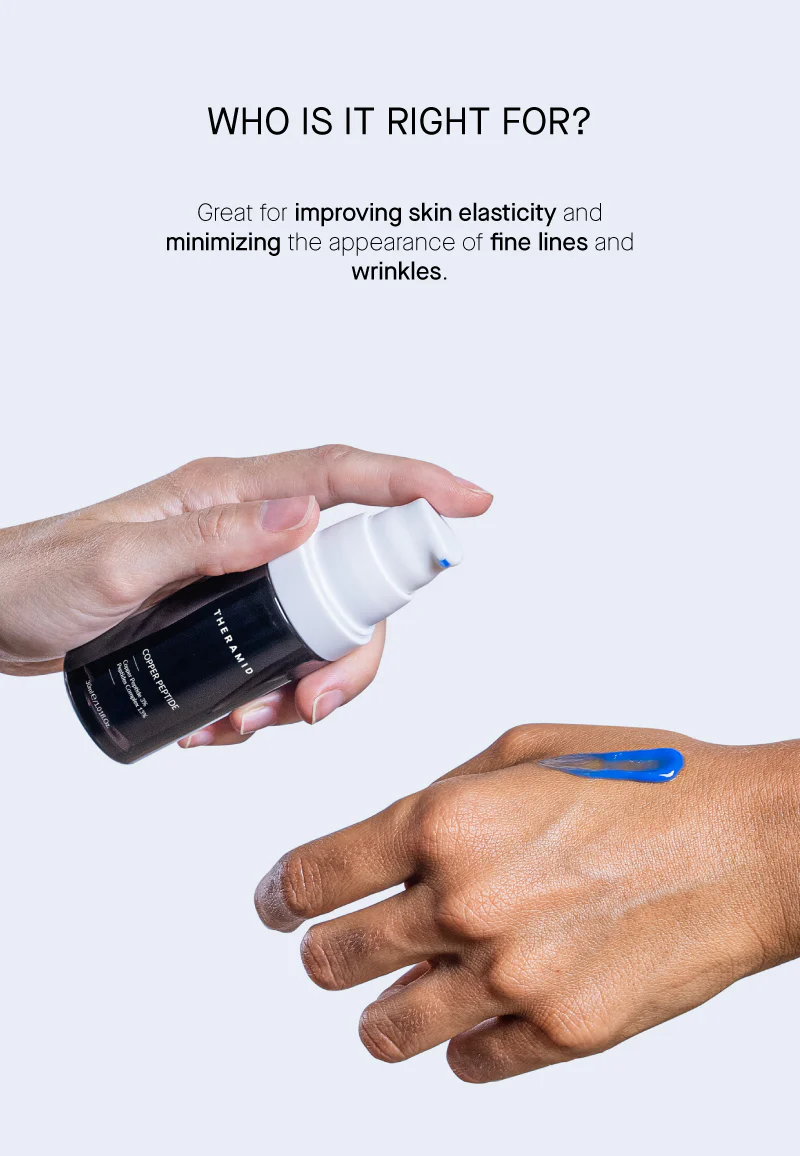 Сыворотка с пептидом меди Theramid Copper Peptide Anti-aging treatment with copper peptides 30мл