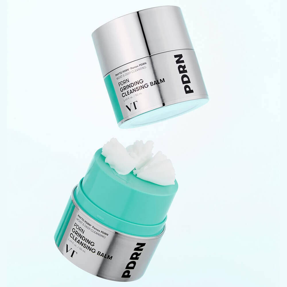 Гидрофильный бальзам с ПДРН для очищения кожи VT Cosmetics PDRN Grinding Cleansing Balm 50ml