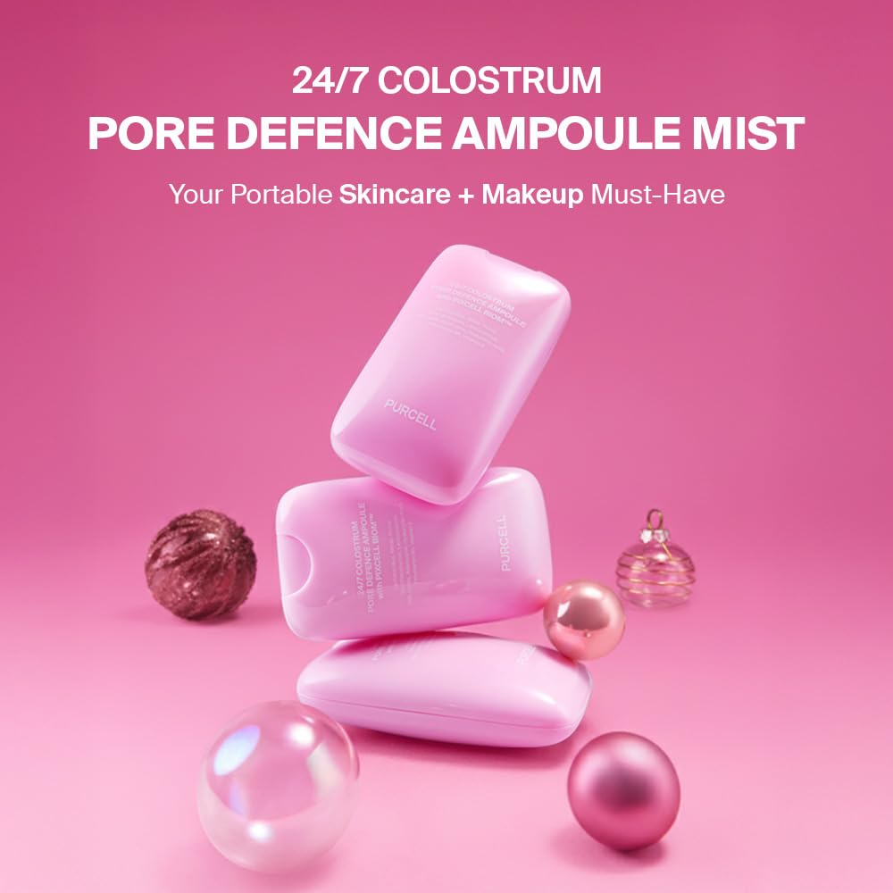Спрей-ампула для сужения пор Purcell 24-7 Colostrum Rope Defense Ampoule Pink 55ml