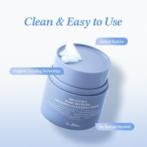 Гидрофильный бальзам-щербет с азуленом и рисом Dr.Althea Pore Refresh Grinding Cleansing Balm 50ml