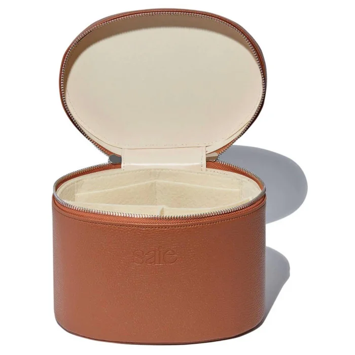 Косметичка органайзер SAIE THE VANITY CASE оттенок CARAMEL BROWN