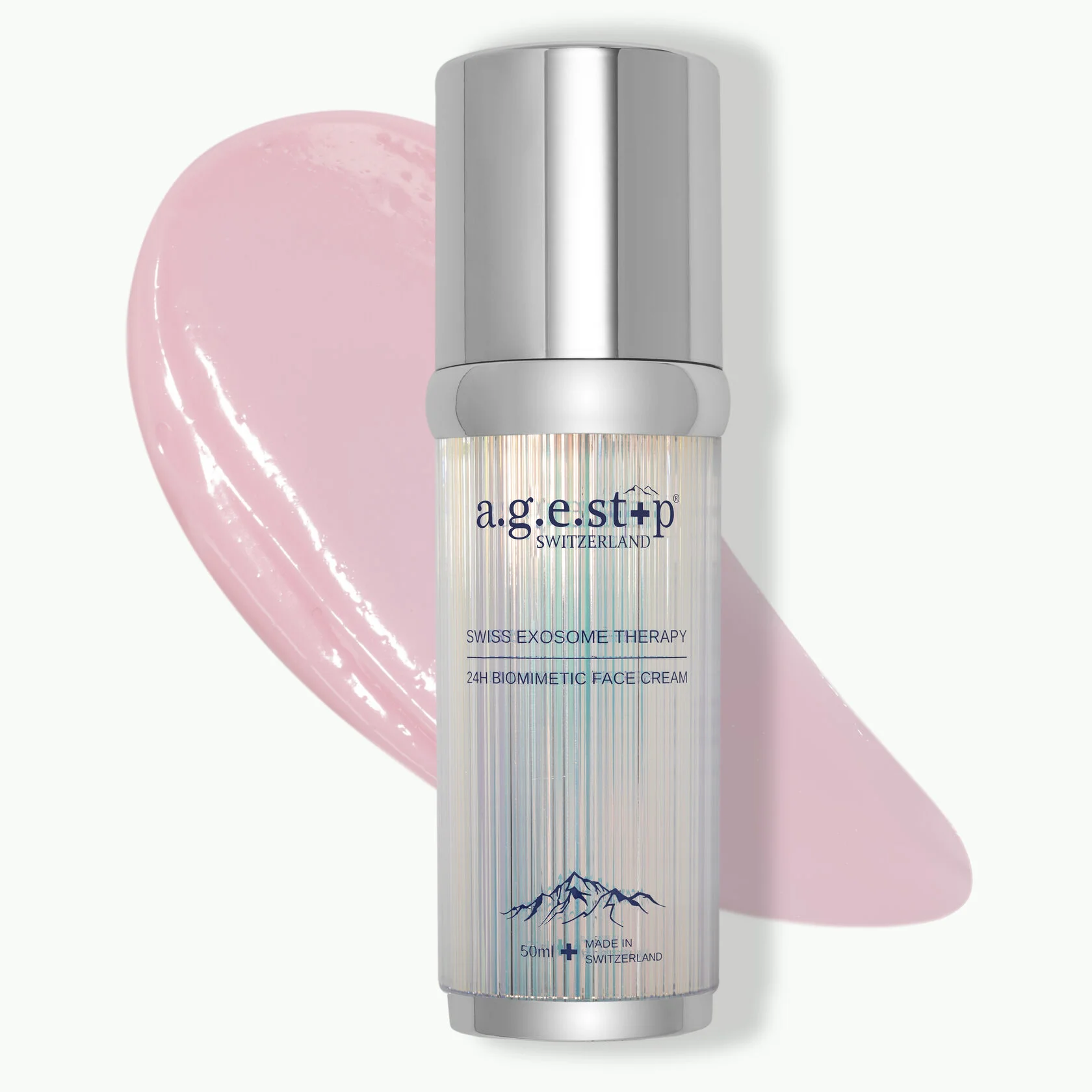 Биомиметический крем для лица с экзосомами AGESTOP Swiss Exosome Therapy 24h Biomimetic Fece Cream 50мл