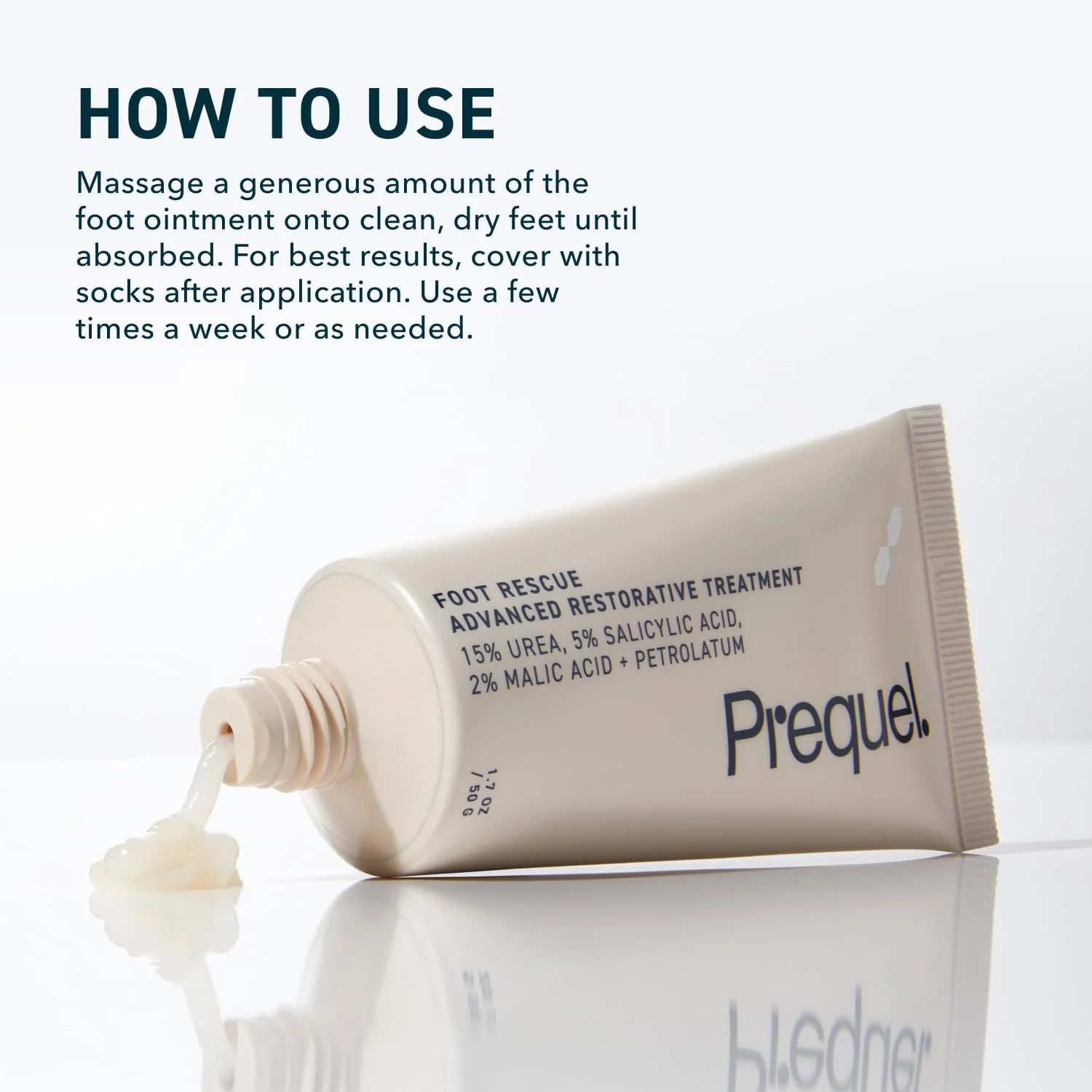 Концентрированная мазь для ног Prequel Foot Rescue Advanced Restorative Treatment 50g