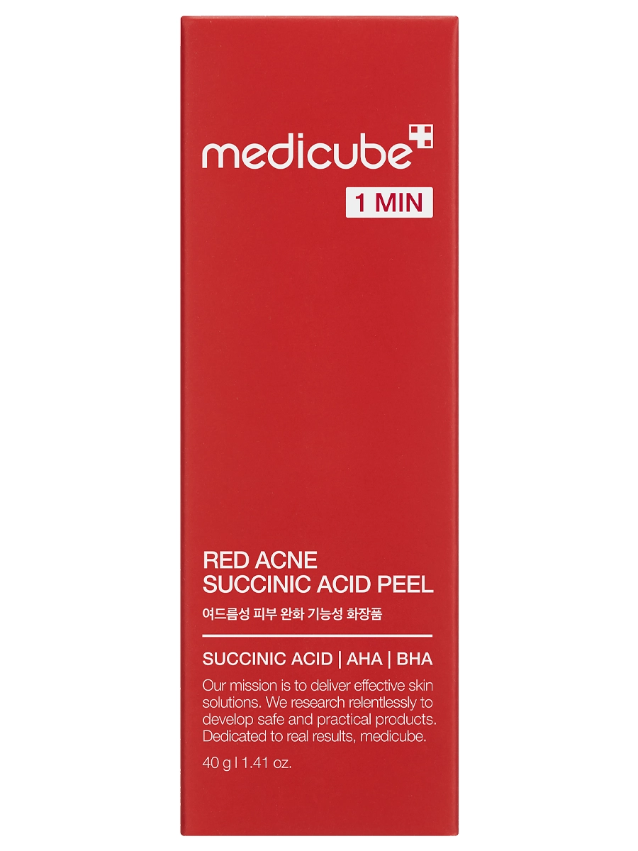 Пилинг для проблемной кожи с кислотами medicube Red Acne Succinic Acid Peel 40гр