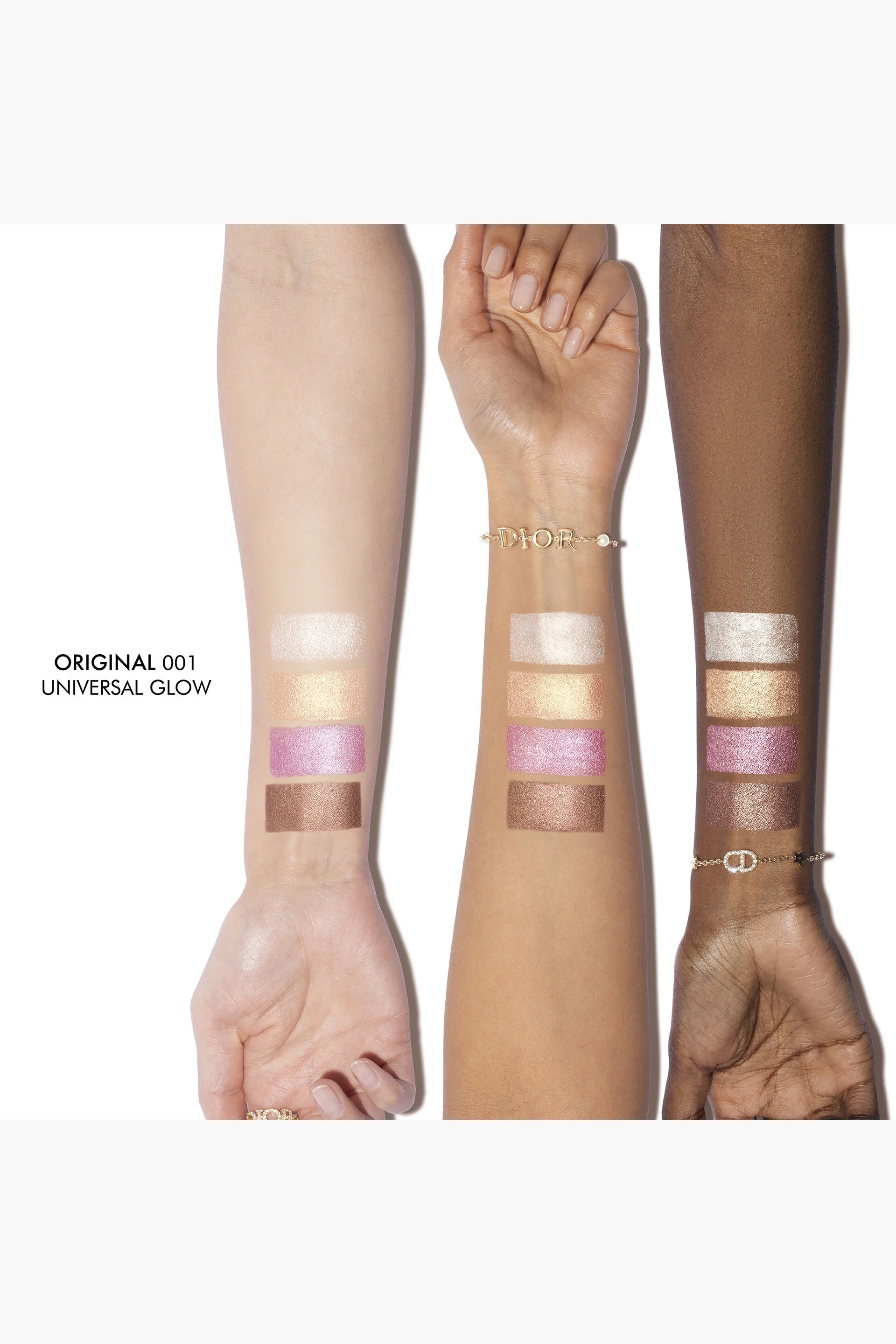 Палетка-хайлайтеров Dior Backstage The Glow Face Palette  001