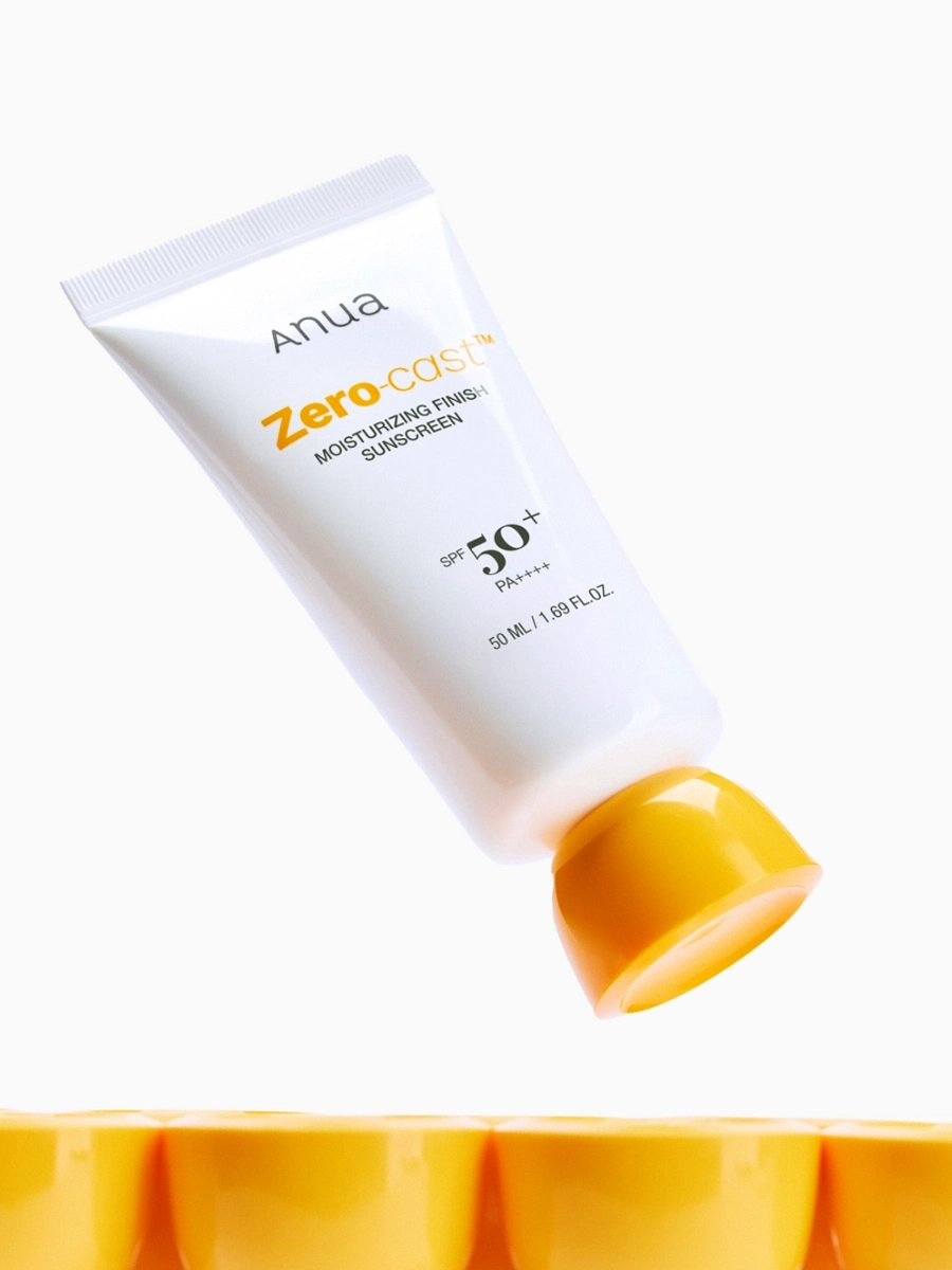 Cолнцезащитный крем Anua SPF50 Zero Cast Moisturizing Finish Sunscreen 50ml