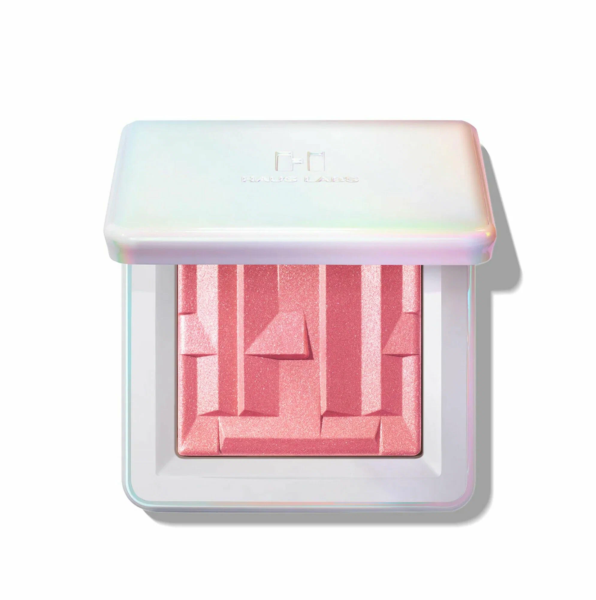 Сияющие румяна-хайлайтер HAUS LABS Bio Radiant Gel Powder Highlighter оттенок Rose Quartz