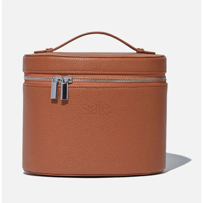Косметичка органайзер SAIE THE VANITY CASE оттенок CARAMEL BROWN