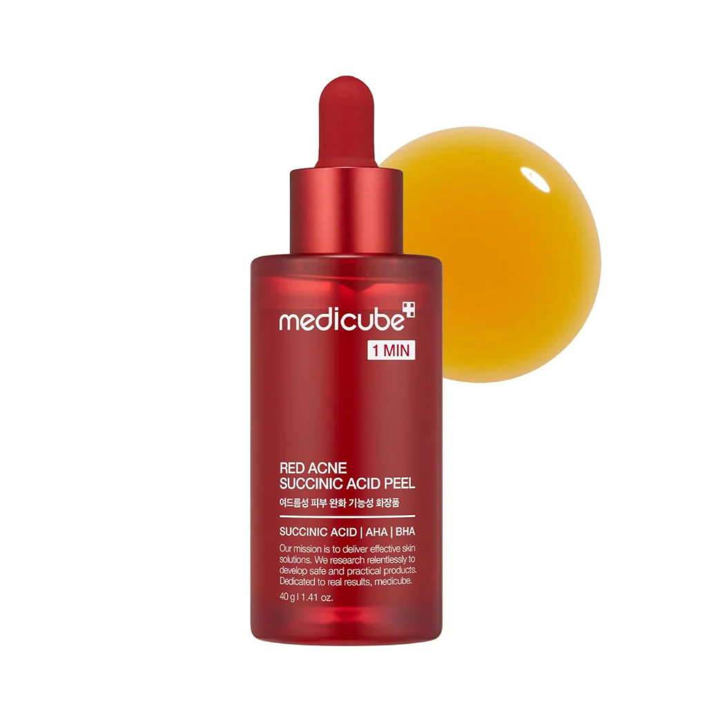 Пилинг для проблемной кожи с кислотами medicube Red Acne Succinic Acid Peel 40гр