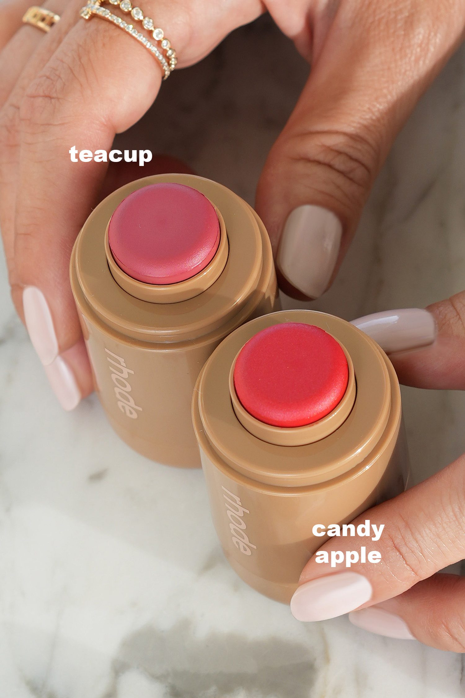 Кремовые румяна Rhode Pocket Blush The Natural Flush оттенок Teacup 5.3г