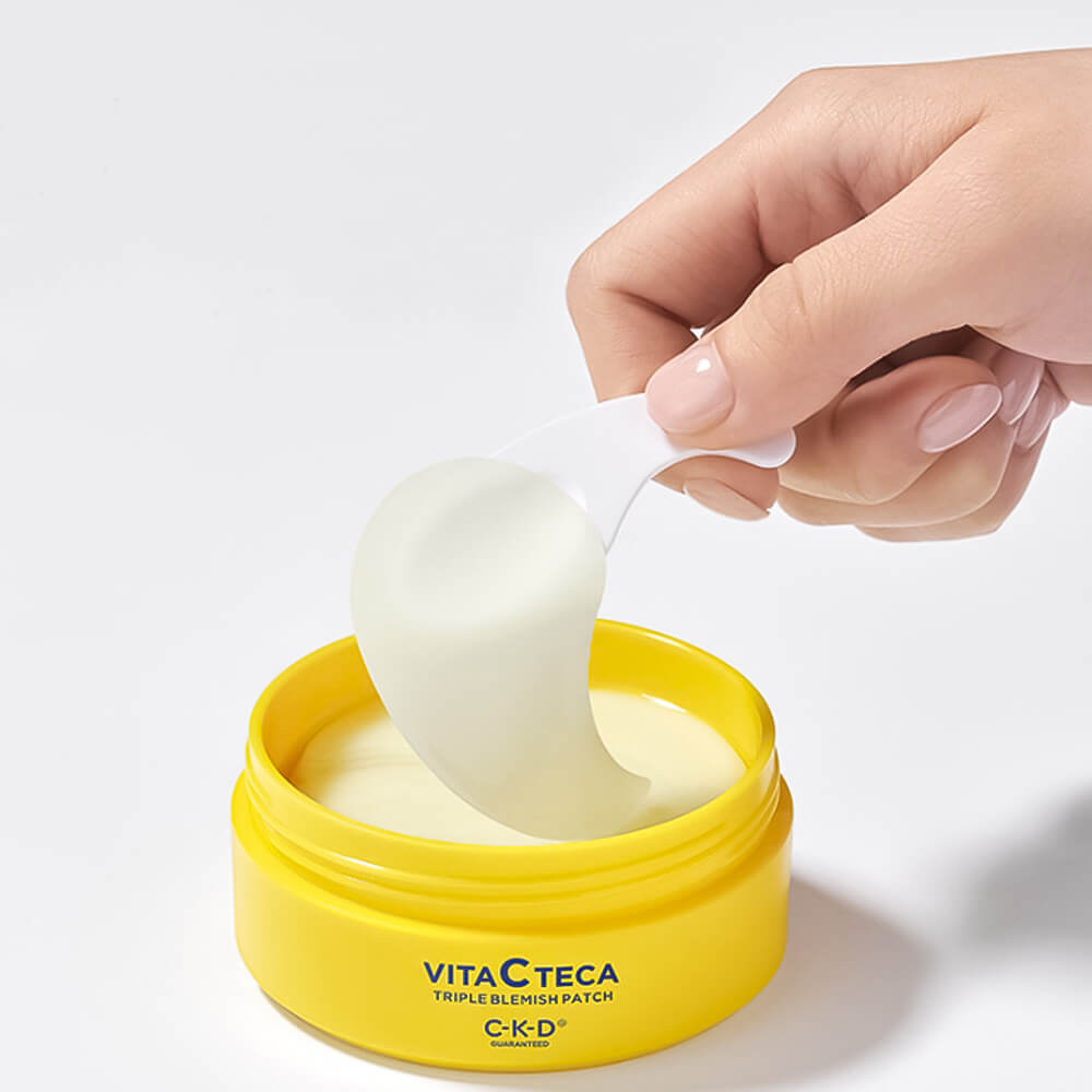 Осветляющие патчи для глаз с витамином С CKD Vita C Teca Triple Blemish Patch 60шт