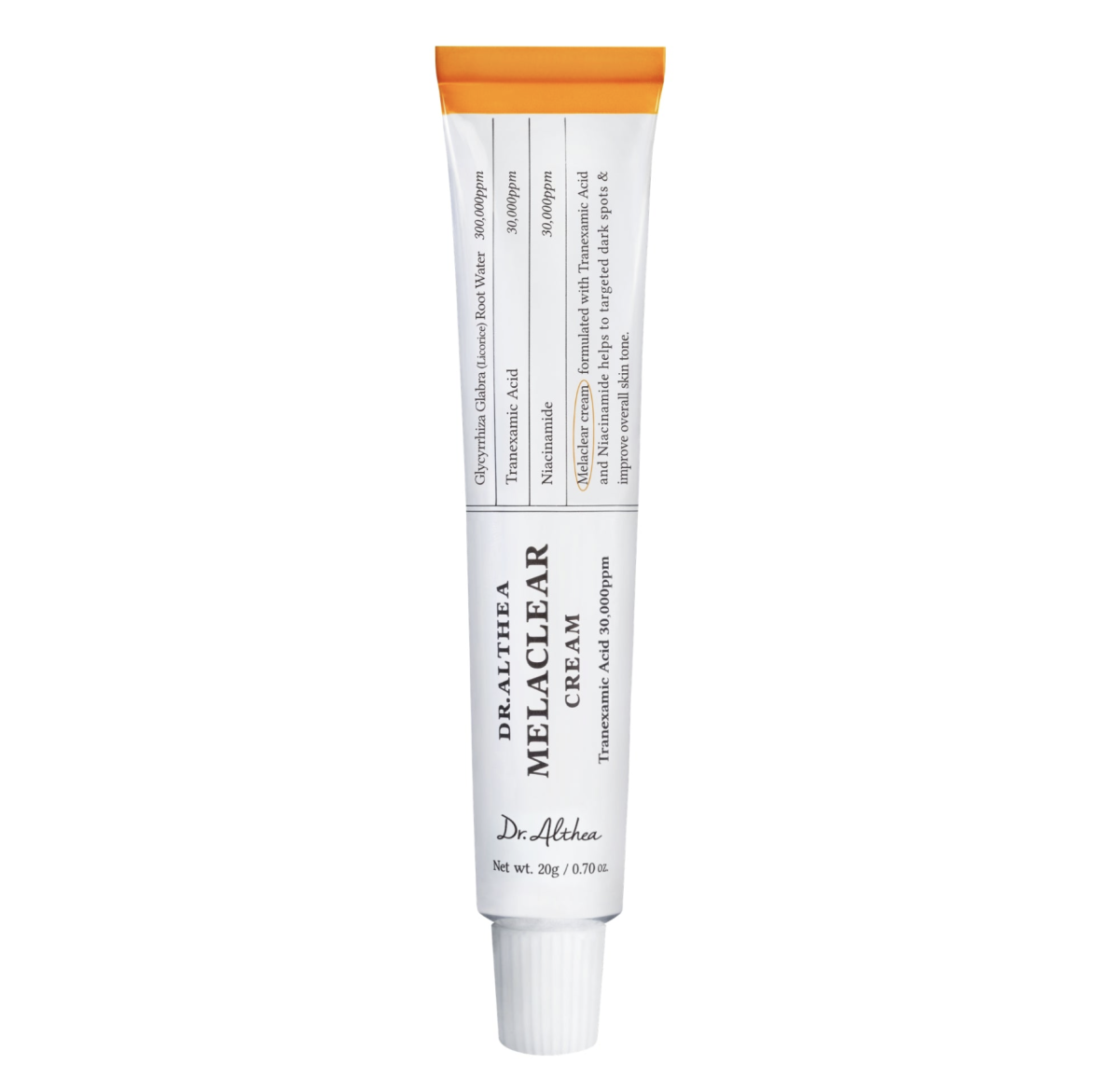 Осветляющий крем для лица Dr. Althea Melaclear Cream 20гр