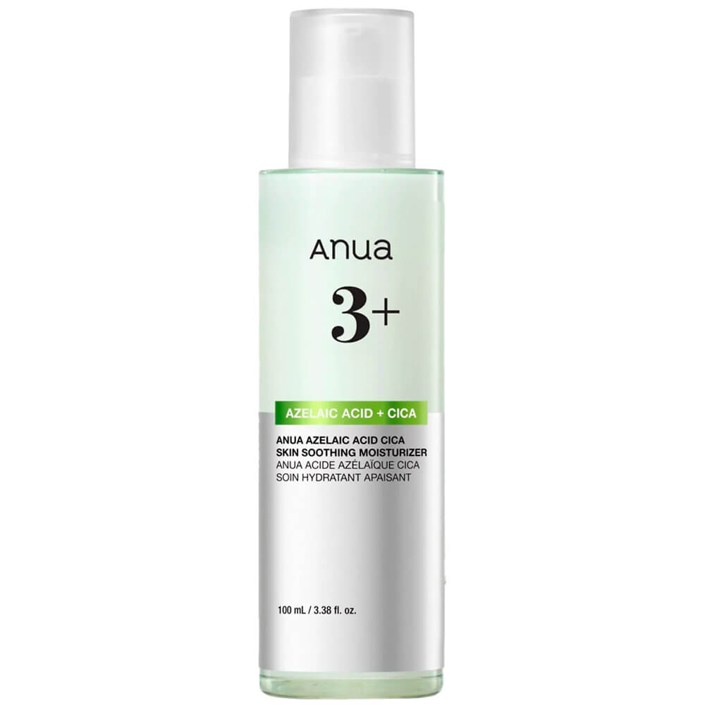 Успокаивающая эмульсия с 3% азелаиновой кислотой Anua Azelaic Acid CICA Skin Soothing Moisturizer 100ml
