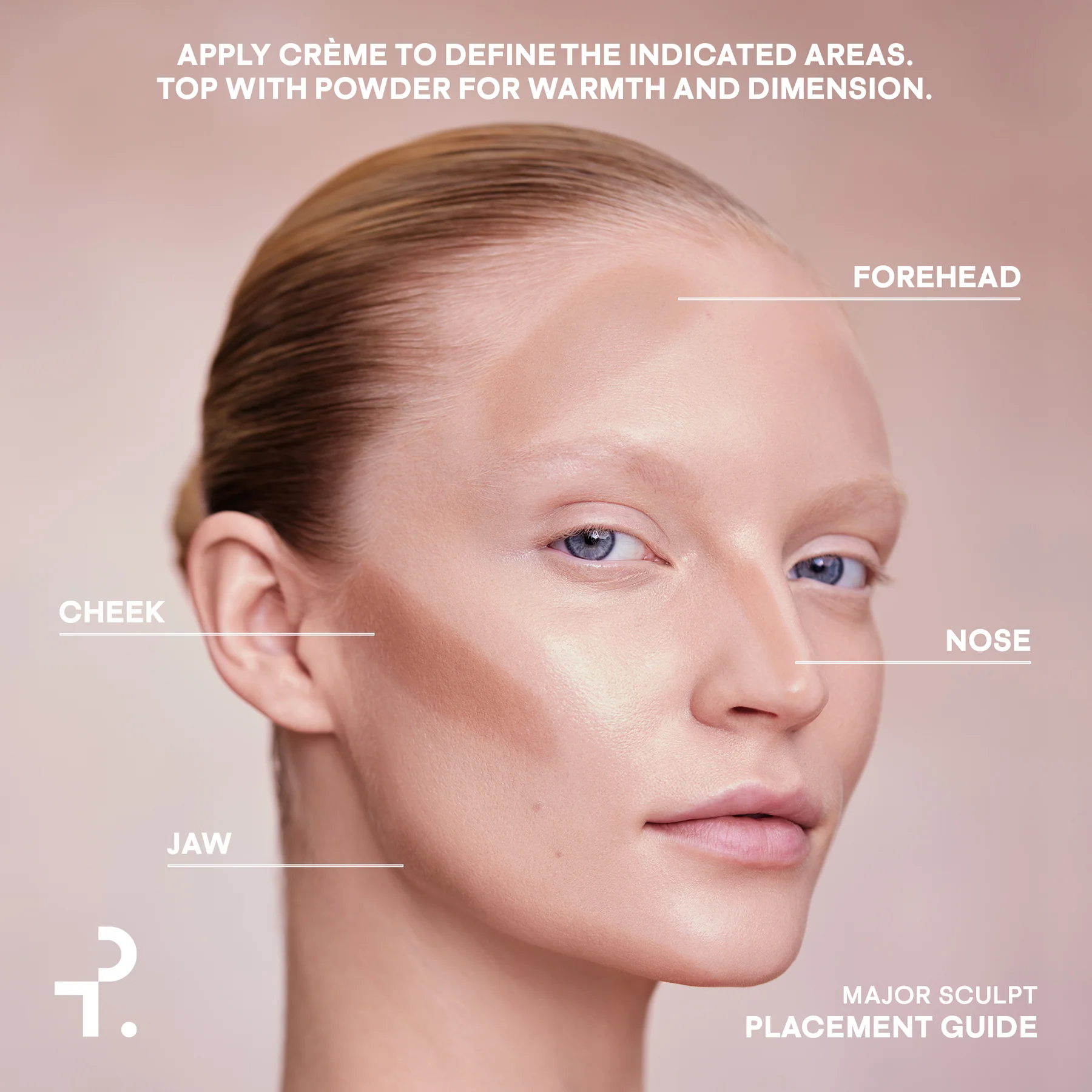 Палетка для контуринга PATRICK TA PATRICK TA Major Sculpt Crème Contour & Powder Bronzer Duo оттенок She's Statuesque (Light)