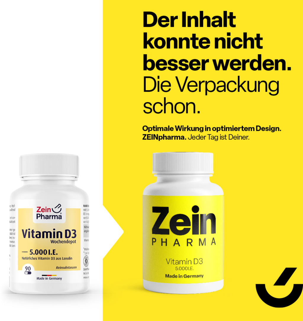 Витамин D3 5000 I.E. ZeinPharma 90 капс