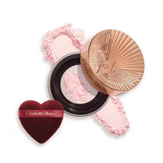 Рассыпчатая пудра Charlotte Tilbury Airbrush Flawless Blur Loose Powder оттенок Brightening Pink 