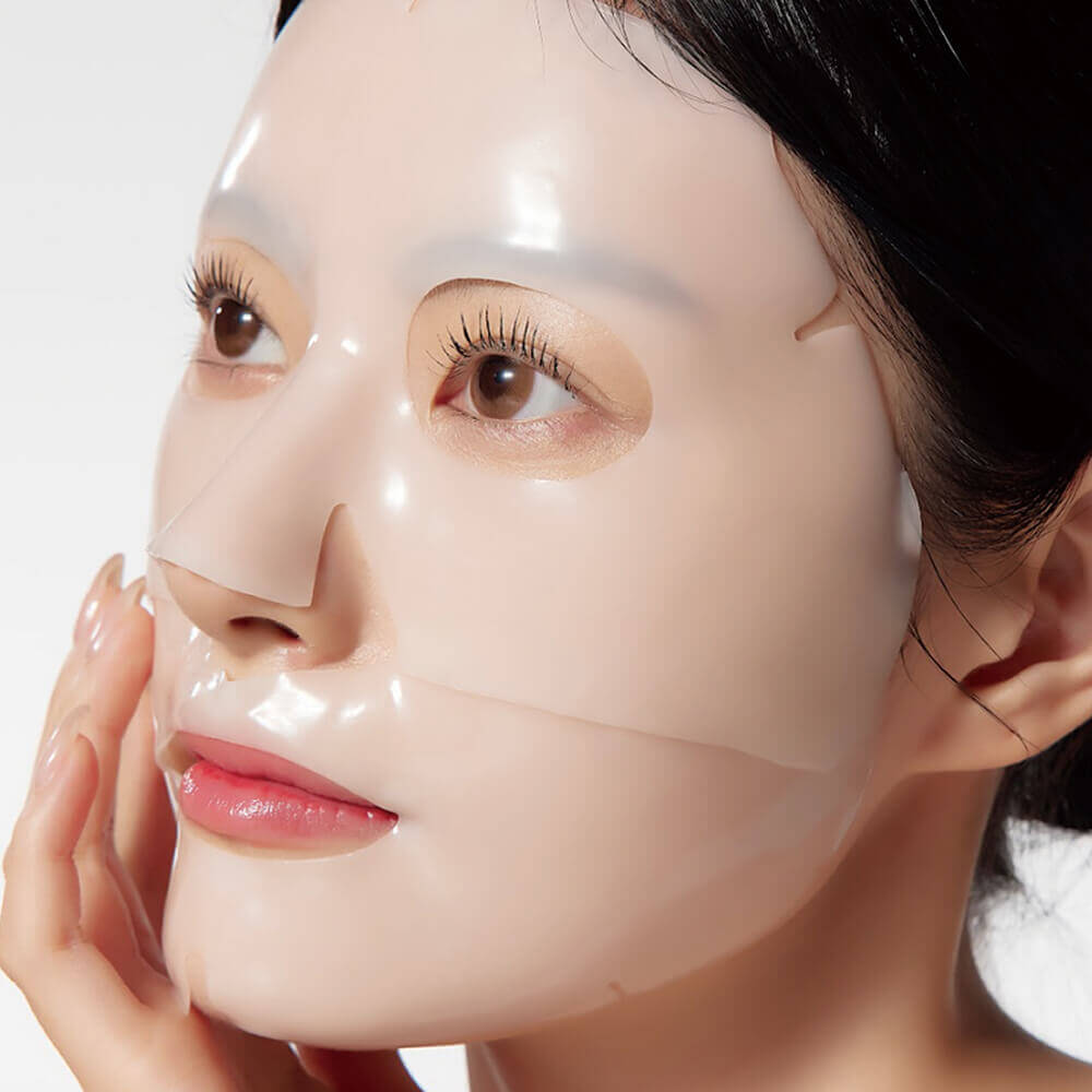 Гидрогелевая маска с коллагеном и гиалуроновой кислотой Arocell Super Power Mask EX 1шт