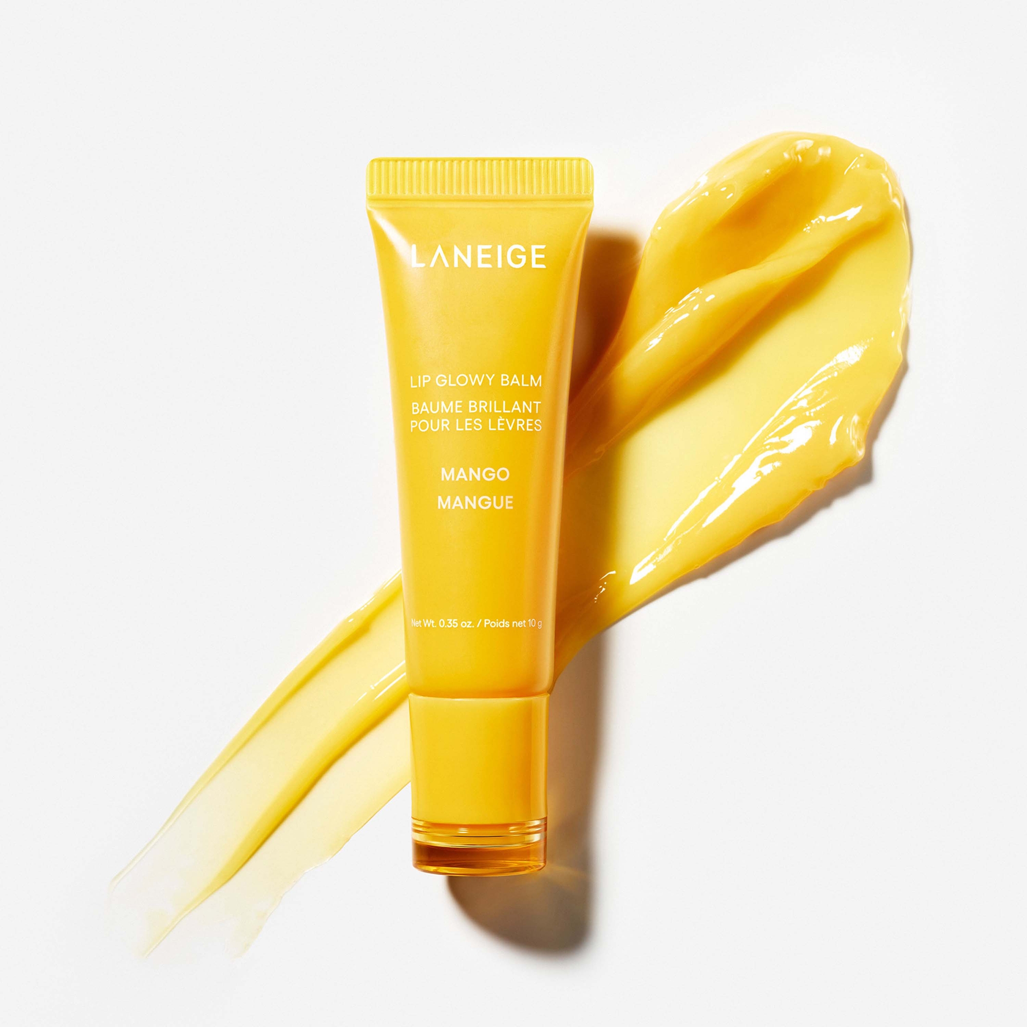 Блеск-бальзам для губ Laneige Lip Glowy Balm Mango (Yellow tint) 10мл