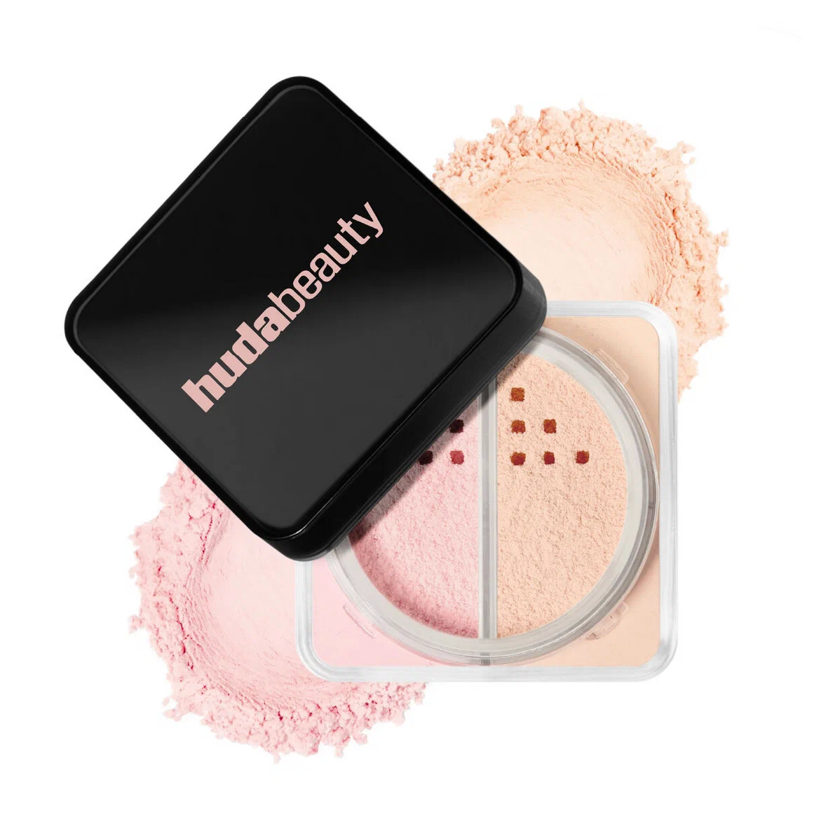 Пудрас эффектом блюр HUDA BEAUTY Easy Bake Loose Baking Setting Powder Cherry peach 13гр