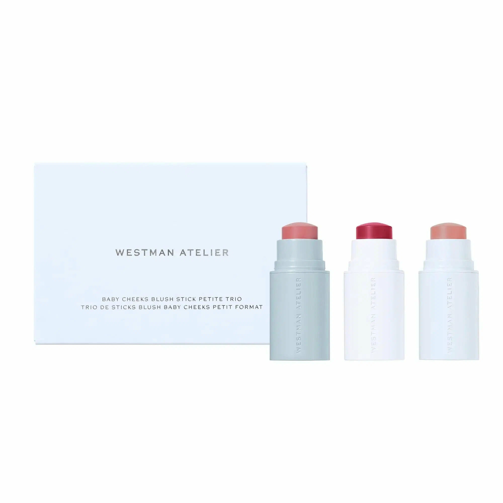 Лимитированный набор для макияжа Westman Atelier Baby Cheeks Blush Stick Petite Trio
