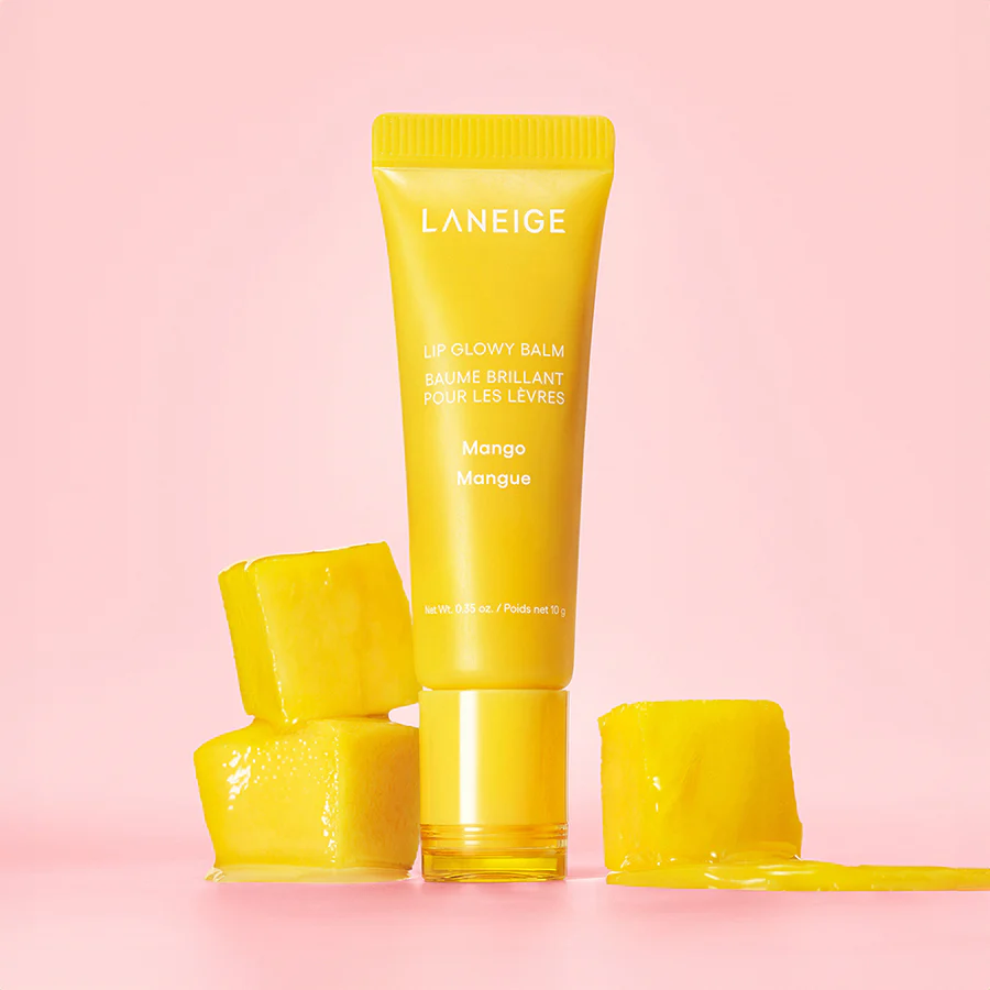 Блеск-бальзам для губ Laneige Lip Glowy Balm Mango (Yellow tint) 10мл