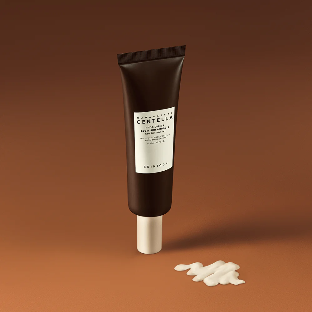 Солнцезащитная сыворотка с пробиотиками SKIN1004 Madagascar Centella Probio-cica Glow Sun Ampoule 50мл