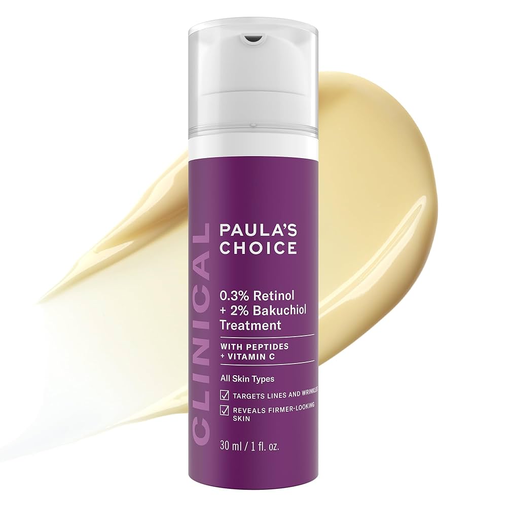 Сыворотка Paula's Choice Clinical 0.3% Retinol +2% Bakuchiol Treatment 30ml