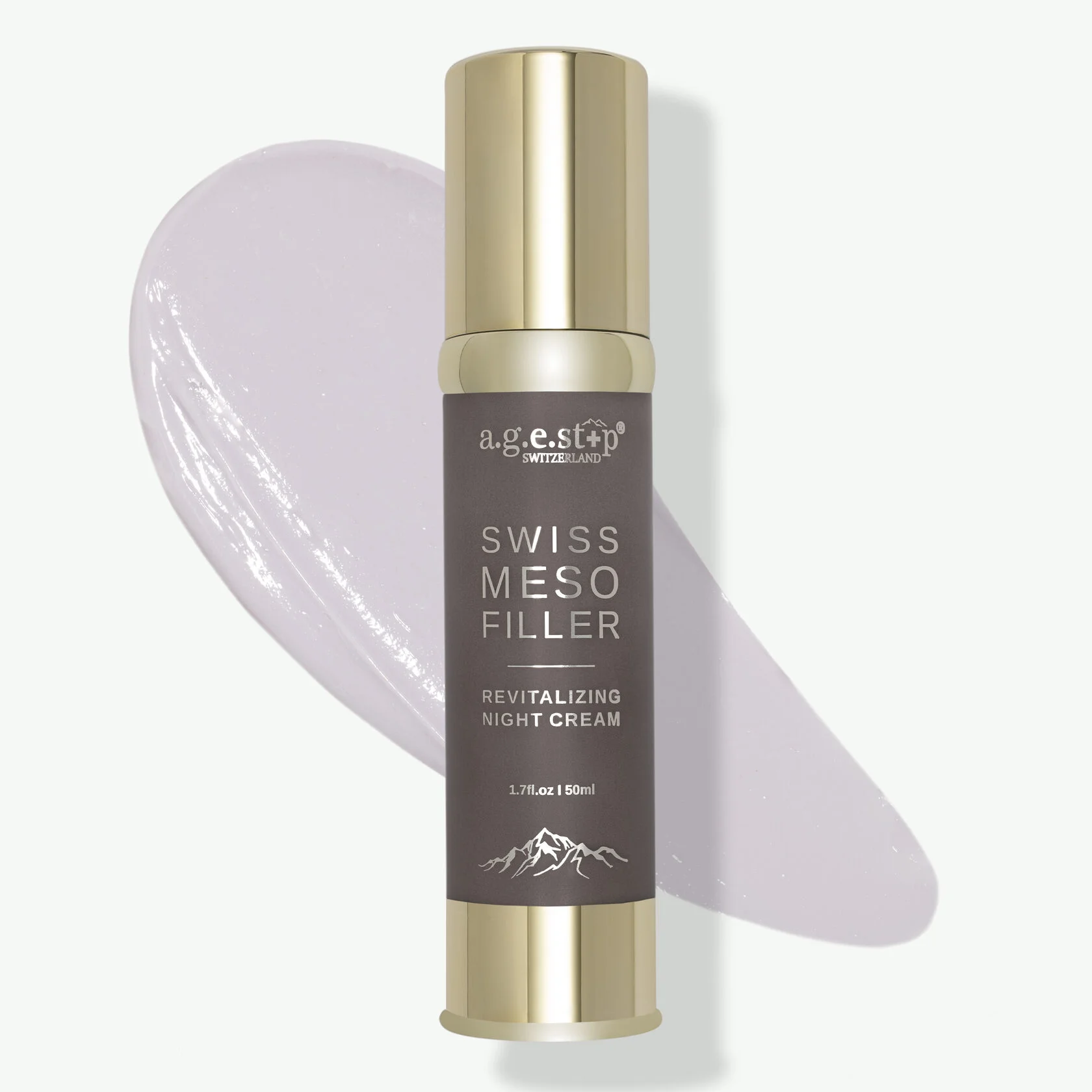 Восстанавливающий ночной крем для лица A.G.E.STOP SWITZERLAND Swiss Meso Filler Revitalizing Night Cream 50ml
