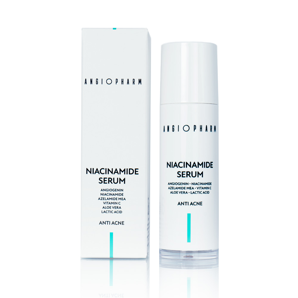 Сыворотка с ниацинамидом Angiopharm Niacinamide Serum Anti Acne 30мл