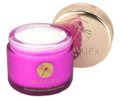 Bravura Collagen Moisturising Cream Увлажняющий крем для лица с коллагеном Бравура 50 ml